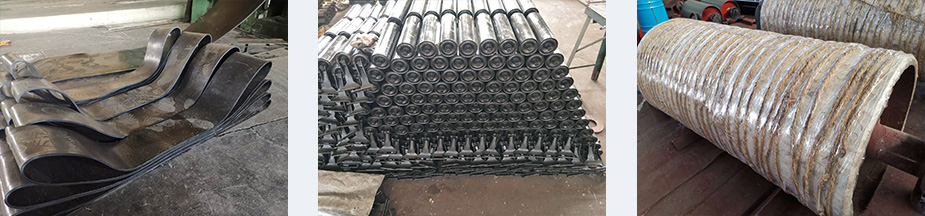 輸送托輥、輸送機(jī)配件